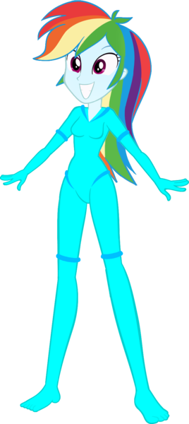 Size: 697x1563 | Tagged: safe, artist:invisibleink, artist:tylerajohnson352, derpibooru import, rainbow dash, equestria girls, cyan, cyberspace, g4, glowing body, image, png, simple background, teal, transparent background