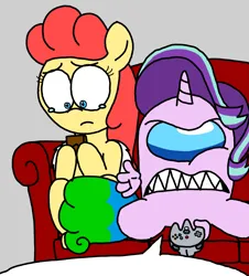 Size: 3023x3351 | Tagged: safe, artist:professorventurer, derpibooru import, oc, oc:power star, pony, context in description, couch, frame, glimpostor, image, png, rule 85, speech bubble, super mario 64, super mario bros.