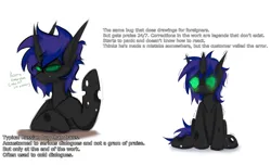 Size: 3591x2194 | Tagged: safe, artist:ashel_aras, derpibooru import, oc, oc:ashel, unofficial characters only, changeling, changeling oc, cyrillic, image, meme, png, russian, sketch, text