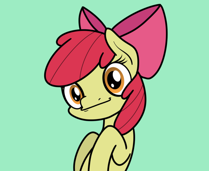 Size: 2048x1674 | Tagged: safe, artist:ewoudcponies, derpibooru import, apple bloom, earth pony, pony, female, green background, image, png, simple background, solo