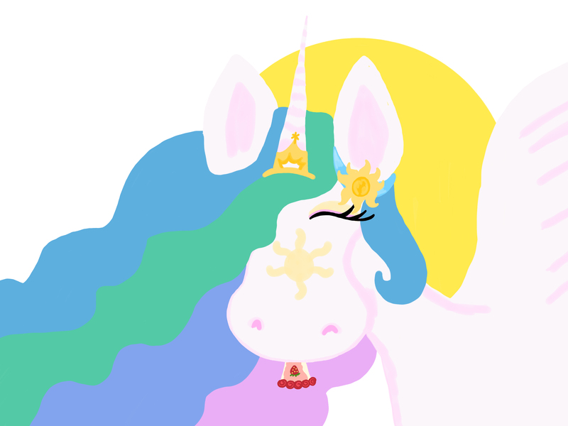 Size: 2732x2048 | Tagged: safe, artist:creativa-artly01, derpibooru import, princess celestia, alicorn, female, g4, image, jpeg, solo, sun