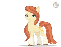 Size: 4096x3150 | Tagged: safe, artist:r4hucksake, derpibooru import, oc, oc:frazzle, unofficial characters only, earth pony, pony, g5, coat markings, eyeshadow, female, image, makeup, mare, png, simple background, smiling, socks (coat marking), solo, transparent background, unshorn fetlocks