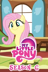 Size: 876x1314 | Tagged: artist needed, source needed, safe, derpibooru import, edit, fluttershy, pegasus, fluttershy's cottage (interior), g4, image, logo, logo edit, png, solo