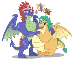 Size: 5000x4037 | Tagged: safe, derpibooru import, oc, oc:beam, oc:beam the dragon, oc:bumble, oc:bumble the dragon, oc:king rubble, oc:pebble, oc:pebble the dragon, oc:rubble, oc:rubble the dragon, oc:smite, oc:smite the dragon, dragon, fanfic:my little sister is a dragon, flurry heart's story, airborne, baby, baby dragon, chubby, crown, dragon oc, dragoness, fat, father and child, father and daughter, father and son, female, husband and wife, image, jewelry, king, male, mother and child, mother and daughter, mother and son, non-pony oc, nordo dracos, northern drake, plump, png, regalia, scales, spike's aunt, spike's family, spike's father, spike's grandfather, spike's grandmother, spike's uncle
