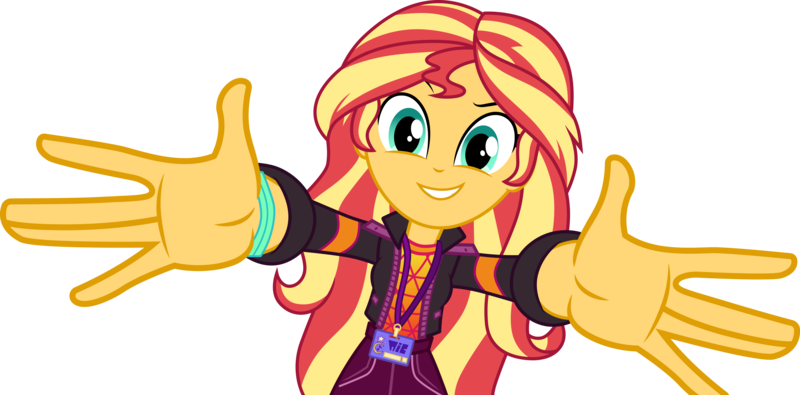 Size: 6075x3000 | Tagged: safe, artist:cloudy glow, derpibooru import, sunset shimmer, equestria girls, equestria girls series, how to backstage, spoiler:eqg series (season 2), image, png, simple background, solo, transparent background, vector