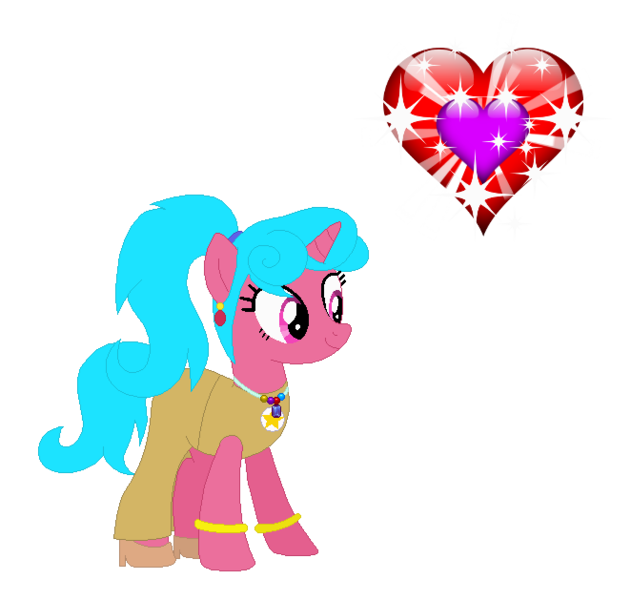 Size: 662x629 | Tagged: safe, artist:selenaede, artist:user15432, derpibooru import, oc, oc:shine heart, pony, unicorn, base used, blue mane, blue tail, bracelet, clothes, cutie mark, dress, ear piercing, earring, g4, gold dress, heart, high heels, horn, image, jewelry, necklace, piercing, pink coat, png, ponytail, shoes, simple background, smiling, sparkles, tail, transparent background