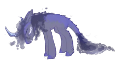 Size: 5121x2754 | Tagged: safe, artist:nmoonly, derpibooru import, oc, oc:cyllene, unofficial characters only, kirin, image, png, simple background, tired, transparent background