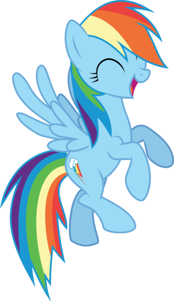 Size: 622x1080 | Tagged: safe, artist:iknowpony, derpibooru import, rainbow dash, pony, call of the cutie, g4, happy, image, png, simple background, solo, transparent background, vector