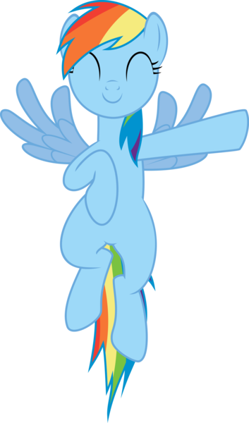 Size: 1280x2178 | Tagged: safe, artist:iknowpony, derpibooru import, rainbow dash, pony, rarity investigates, g4, image, png, solo, vector