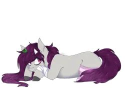 Size: 2048x1536 | Tagged: safe, artist:pixelberrry, derpibooru import, oc, earth pony, pony, female, horns, image, lying down, mare, png, prone, simple background, solo, transparent background