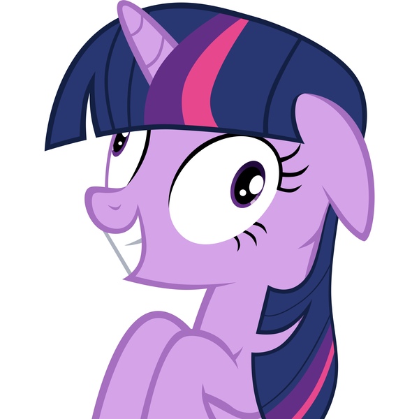 Size: 5000x5000 | Tagged: safe, artist:necromanteion, ponerpics import, ponybooru import, twilight sparkle, pony, unicorn, absurd resolution, contemplating insanity, female, image, insanity, insanity face, jpeg, mare, reaction image, simple background, solo, twilight snapple, unicorn twilight