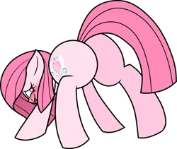 Size: 1211x1022 | Tagged: suggestive, artist:muhammad yunus, derpibooru import, oc, oc:annisa trihapsari, earth pony, pony, blushing, butt, circle tool, earth pony oc, image, not pinkamena, png, pony oc