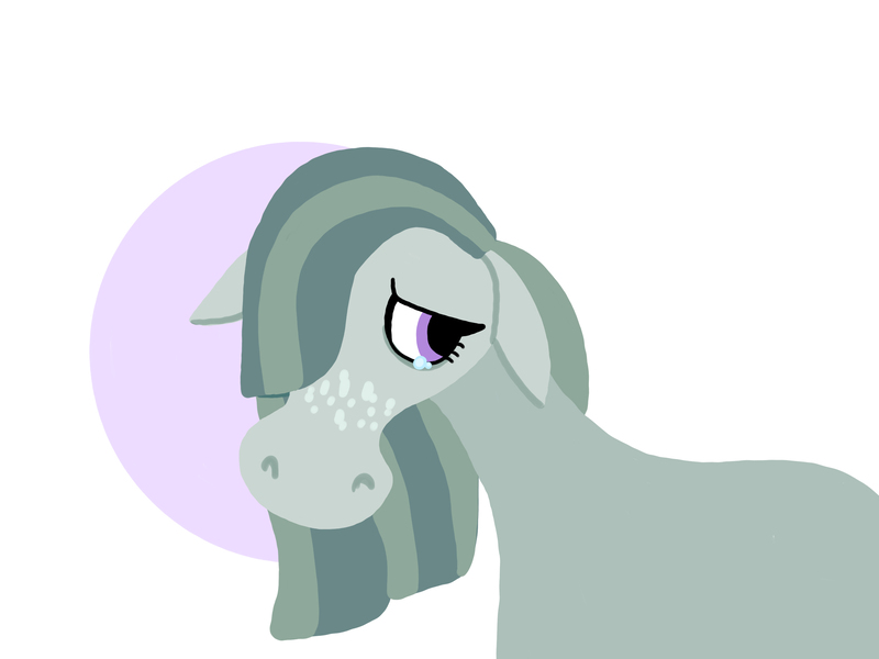 Size: 2732x2048 | Tagged: safe, artist:creativa-artly01, derpibooru import, marble pie, earth pony, female, g4, hoers, image, jpeg, simple background, solo, white background