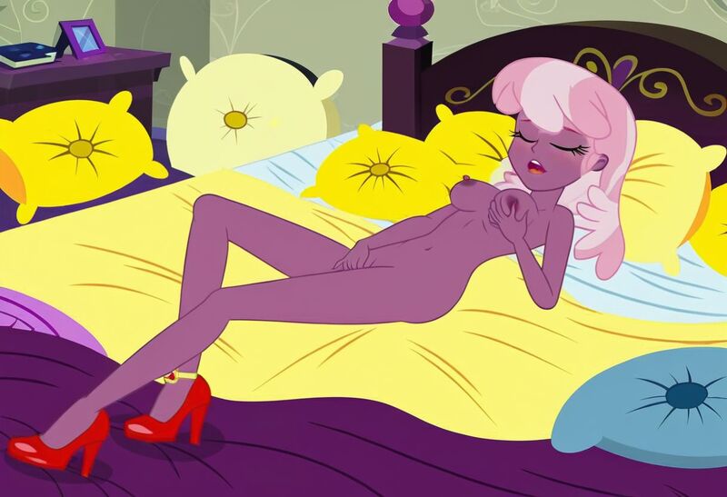 Size: 1216x832 | Tagged: explicit, ai content, machine learning generated, stable diffusion, cheerilee, human, equestria girls, bedroom, blushing, breast fondling, busty cheerilee, dresser, ecstasy, eyes closed, high heels, image, jpeg, laying on bed, masturbation, moaning, moaning in pleasure, nudity, seductive pose, sexy, solo