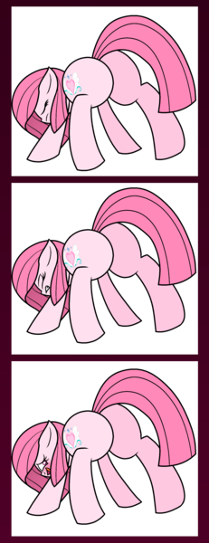 Size: 1369x3557 | Tagged: safe, artist:muhammad yunus, derpibooru import, oc, oc:annisa trihapsari, unofficial characters only, earth pony, pony, blushing, butt, butt focus, comic, image, plot, png, solo