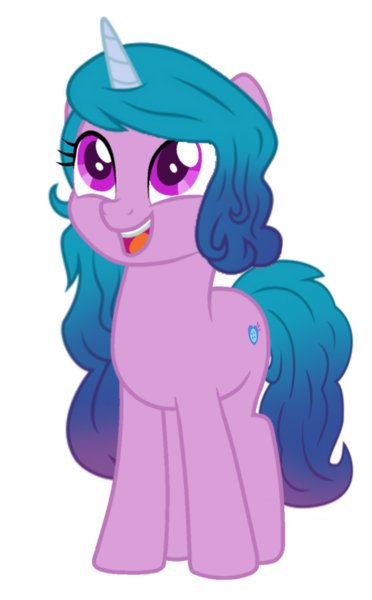 Size: 2232x3600 | Tagged: safe, artist:ramixe dash, derpibooru import, izzy moonbow, pony, unicorn, g5, female, g4, g5 to g4, generation leap, horn, image, mare, movie accurate, png, simple background, solo, transparent background