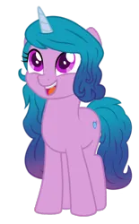 Size: 2232x3600 | Tagged: safe, artist:ramixe dash, derpibooru import, izzy moonbow, pony, unicorn, g5, female, g4, g5 to g4, generation leap, horn, image, mare, movie accurate, png, simple background, solo, transparent background