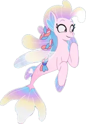 Size: 591x854 | Tagged: safe, derpibooru import, edit, edited screencap, editor:pascalmulokozi2, screencap, merpony, g5, background removed, blushing, female, image, not a vector, png, solo