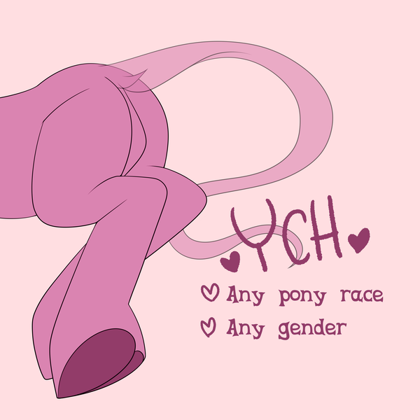 Size: 3800x3800 | Tagged: questionable, artist:neonishe, derpibooru import, pony, butt, butt focus, commission, dock, featureless crotch, frog (hoof), image, plot, png, solo, tail, underhoof, your character here