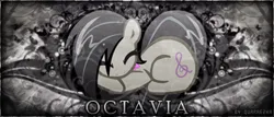 Size: 350x150 | Tagged: safe, artist:paradigm-zero, derpibooru import, octavia melody, earth pony, pony, curled up, eyes closed, heart pony, image, lying down, png, solo