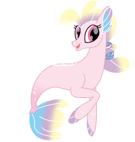 Size: 760x800 | Tagged: safe, artist:fedethedox2121, derpibooru import, seapony (g4), g5, destiny (g5), female, g4, g5 to g4, generation leap, image, open mouth, png, simple background, solo, transparent background