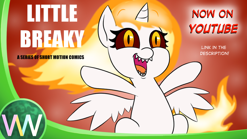 Size: 1280x720 | Tagged: safe, artist:doublewbrothers, derpibooru import, daybreaker, alicorn, pony, female, filly, filly daybreaker, foal, image, png, youtube thumbnail