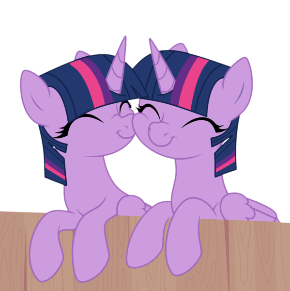 Size: 1736x1740 | Tagged: safe, artist:arina-gremyako, artist:twilyisbestpone, derpibooru import, twilight sparkle, twilight sparkle (alicorn), alicorn, pony, base used, cheek to cheek, cute, duality, duo, duo female, eyes closed, female, g4, image, lesbian, love, mare, png, self paradox, self ponidox, selfcest, ship:twitwi, shipping, simple background, smiling, transparent background, twiabetes, twolight