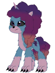 Size: 768x1024 | Tagged: safe, artist:bluemario11, derpibooru import, were-pony, g5, countershading, female, image, misty brightdawn, png, simple background, solo, transparent background