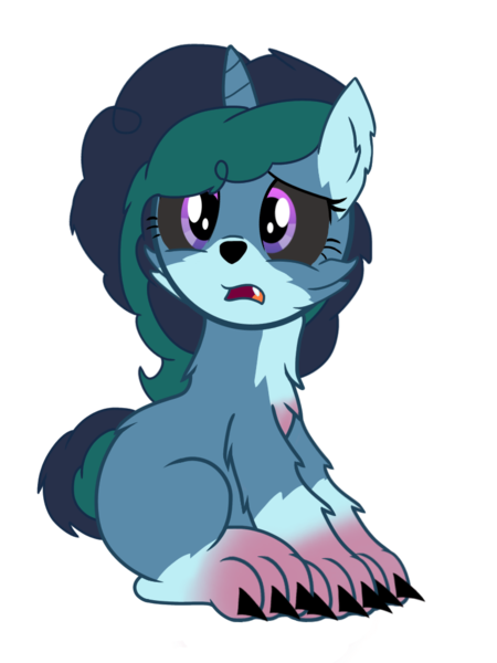 Size: 768x1024 | Tagged: safe, artist:bluemario11, derpibooru import, were-pony, g5, female, g4, g5 to g4, generation leap, image, misty brightdawn, png, simple background, solo, transparent background