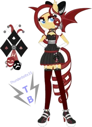 Size: 387x533 | Tagged: safe, artist:thunderboltx33, ponerpics import, oc, unofficial characters only, equestria girls, clothes, image, png, socks