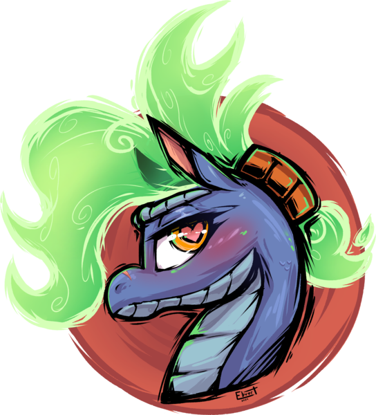 Size: 2616x2887 | Tagged: safe, artist:ebvert, derpibooru import, dragon, hybrid, longma, them's fightin' herds, baihe (tfh), bust, community related, discord source, female, image, mane of fire, png, solo, solo female