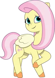 Size: 779x1091 | Tagged: safe, artist:prixy05, derpibooru import, fluttershy, pegasus, pony, g5, my little pony: tell your tale, female, g4, g4 to g5, generation leap, image, mare, png, simple background, solo, transparent background, vector