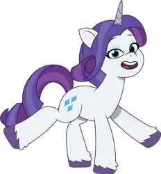 Size: 1128x1217 | Tagged: safe, artist:prixy05, derpibooru import, rarity, pony, unicorn, g5, my little pony: tell your tale, female, g4, g4 to g5, generation leap, horn, image, mare, png, simple background, solo, transparent background, vector