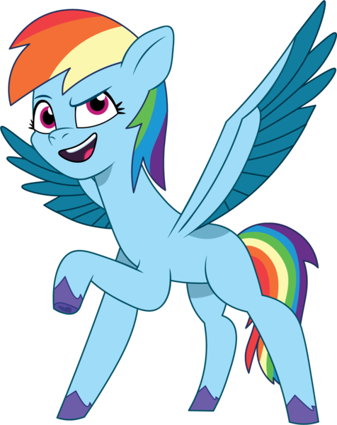 Size: 1004x1265 | Tagged: safe, artist:prixy05, derpibooru import, rainbow dash, pegasus, pony, g5, my little pony: tell your tale, female, g4, g4 to g5, generation leap, image, mare, png, simple background, solo, spread wings, transparent background, vector, wings