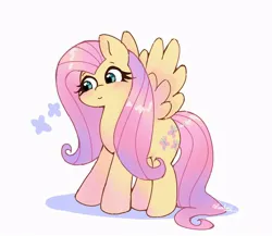 Size: 720x626 | Tagged: safe, artist:leo19969525, derpibooru import, fluttershy, pegasus, pony, cute, female, g4, image, jpeg, mare, shyabetes, simple background, smiling, solo, spread wings, white background, wings