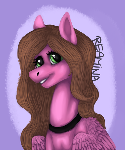 Size: 2236x2683 | Tagged: safe, artist:reamina, derpibooru import, oc, oc:pastella, pegasus, pony, bust, female, image, mare, png, portrait, solo