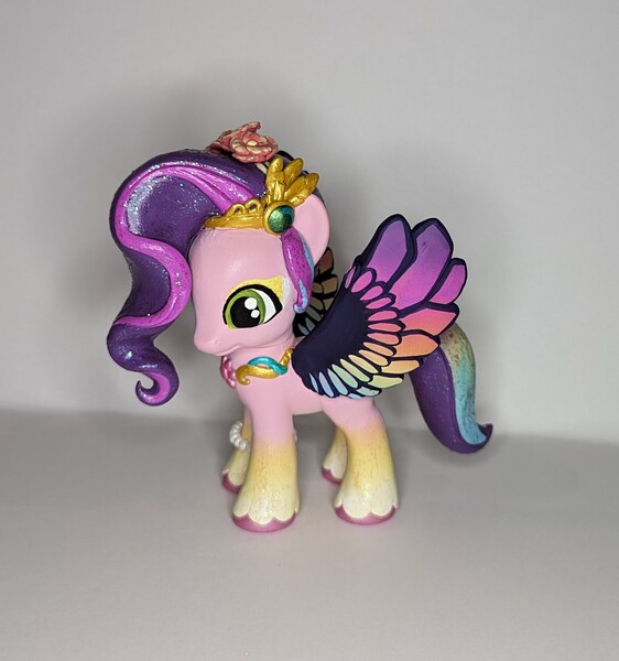 Size: 1720x1837 | Tagged: safe, artist:sanadaookmai, derpibooru import, pipp petals, pony, g5, bridlewoodstock, craft, figurine, image, irl, jpeg, photo, solo