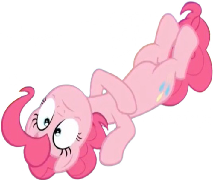 Size: 2990x2520 | Tagged: safe, derpibooru import, edit, edited screencap, editor:homersimpson1983, screencap, pinkie pie, earth pony, background removed, female, g4, image, lying down, not a vector, png, prone, solo