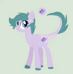 Size: 524x532 | Tagged: safe, artist:kyawolfers, derpibooru import, oc, oc:sardonyx, unofficial characters only, dracony, hybrid, base used, green background, image, interspecies offspring, offspring, parent:rarity, parent:spike, parents:sparity, png, simple background, smiling, solo