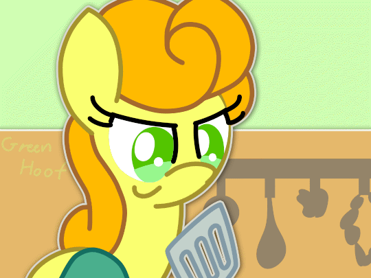 Size: 540x405 | Tagged: safe, artist:greenhoof, derpibooru import, carrot top, golden harvest, earth pony, pony, animated, female, gif, image, mare, solo, vector