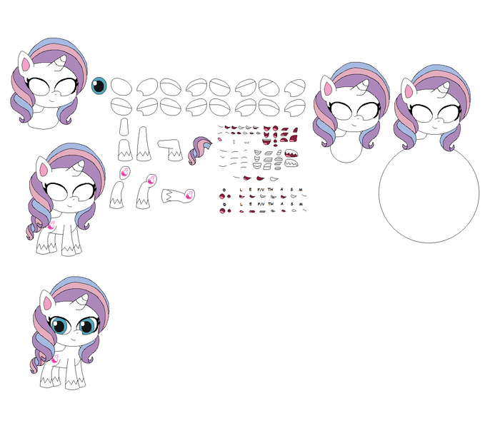Size: 1554x1359 | Tagged: safe, derpibooru import, potion nova, unicorn, my little pony: pony life, character builder, g4, horn, image, png