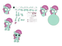 Size: 1736x1309 | Tagged: safe, derpibooru import, minty (g4), earth pony, pony, g3, my little pony: pony life, character builder, g4, image, png, simple background, white background