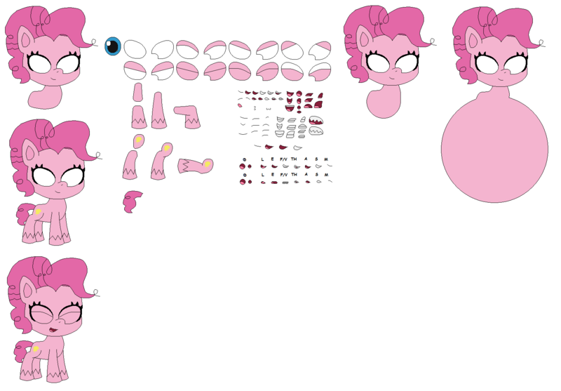 Size: 1670x1162 | Tagged: safe, derpibooru import, pinkie pie, earth pony, my little pony: pony life, character builder, g4, image, png