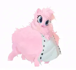 Size: 936x859 | Tagged: safe, artist:vondsketch, derpibooru import, oc, oc:fluffle puff, unofficial characters only, earth pony, pony, bib, female, fluffy, image, jpeg, mare, simple background, solo, white background
