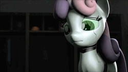 Size: 1280x720 | Tagged: safe, artist:ferexes, derpibooru import, rarity, sweetie belle, pony, robot, robot pony, unicorn, friendship is witchcraft, 2014, 3d, animated, animation test, artifact, badass, cute, diasweetes, female, filly, foal, g4, gynoid, horn, image, link in description, mare, minigun, nostalgia, old art, old video, red eyes, remake, rocket launcher, sad, source filmmaker, sweetie bot, talking, video, weapon, weapons-grade cute, webm, youtube, youtube link, youtube video