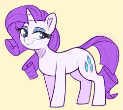 Size: 1231x1093 | Tagged: safe, artist:graphene, derpibooru import, rarity, pony, unicorn, female, g4, horn, image, looking back, mare, png, smiling, solo