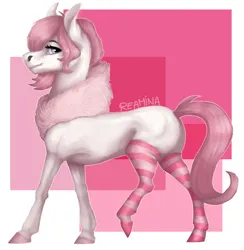 Size: 1026x1050 | Tagged: safe, artist:reamina, derpibooru import, oc, earth pony, pony, clothes, female, image, mare, png, socks, solo, striped socks