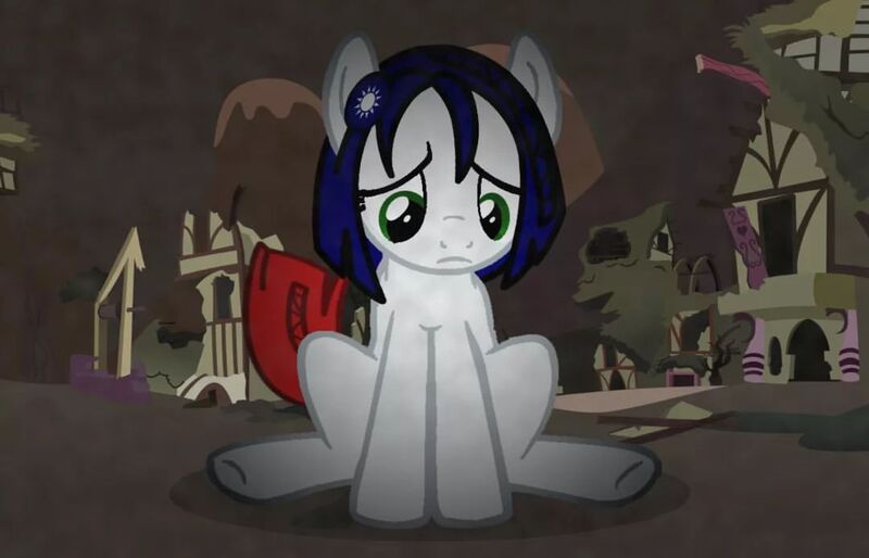 Size: 1080x694 | Tagged: safe, artist:pedro720k izzy oficial, derpibooru import, oc, ponified, pony, current events, earthquake, image, jpeg, nation ponies, sad, solo, taiwan