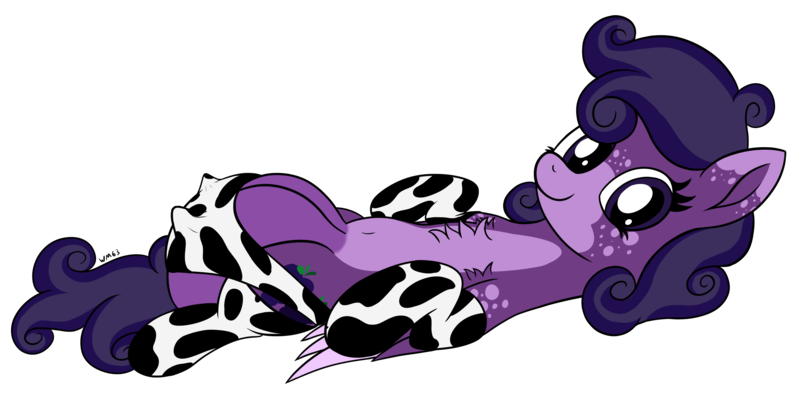 Size: 2888x1442 | Tagged: questionable, artist:wapamario63, ponerpics import, ponybooru import, oc, oc:blackberry punch, unofficial characters only, pegasus, pony, big crotchboobs, bra, chest fluff, clothes, commission, cow socks, cowprint, crotchboobs, crotchbra, erect nipples, female, huge crotchboobs, image, impossibly large crotchboobs, looking at you, lying down, mare, nudity, on back, png, simple background, solo, teats, transparent background, underwear, ych result
