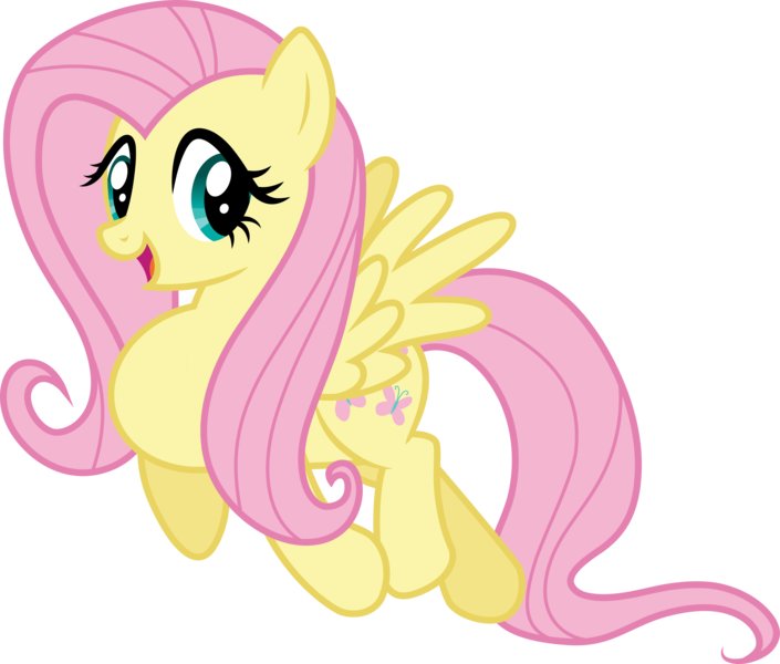 Size: 3525x3000 | Tagged: safe, artist:cloudy glow, derpibooru import, edit, vector edit, fluttershy, pegasus, pony, may the best pet win, .ai available, female, g4, high res, image, mare, png, puffed chest, simple background, solo, transparent background, vector